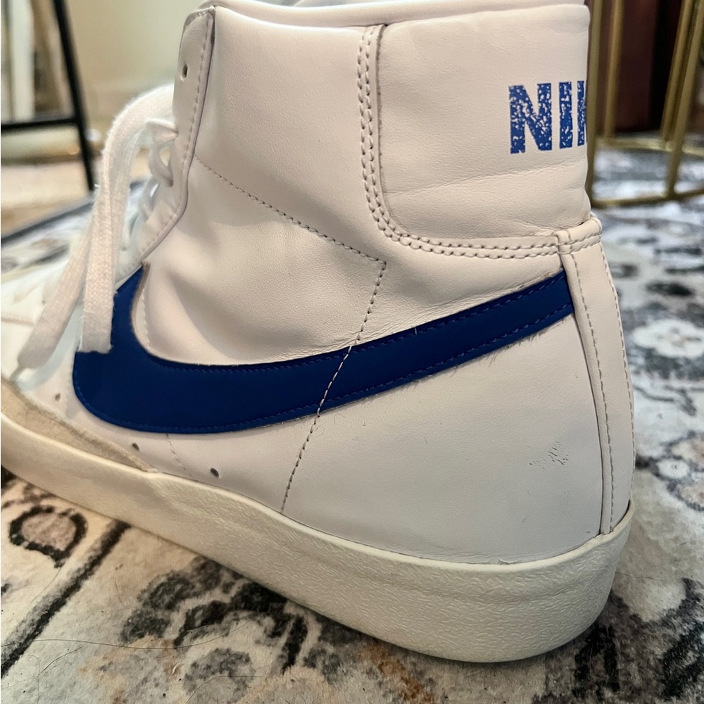 Nike Blazer Mid '77 Vintage Racer Blue High Top Sneaker Men’s Size 14 BQ6806 103 - Picture 3 of 10